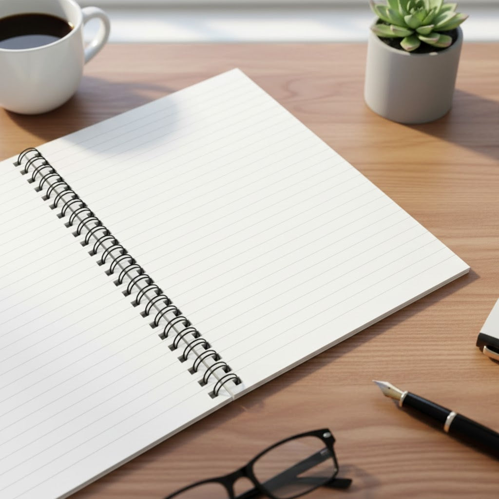 Personalised Spiral Notebook for School & Memories