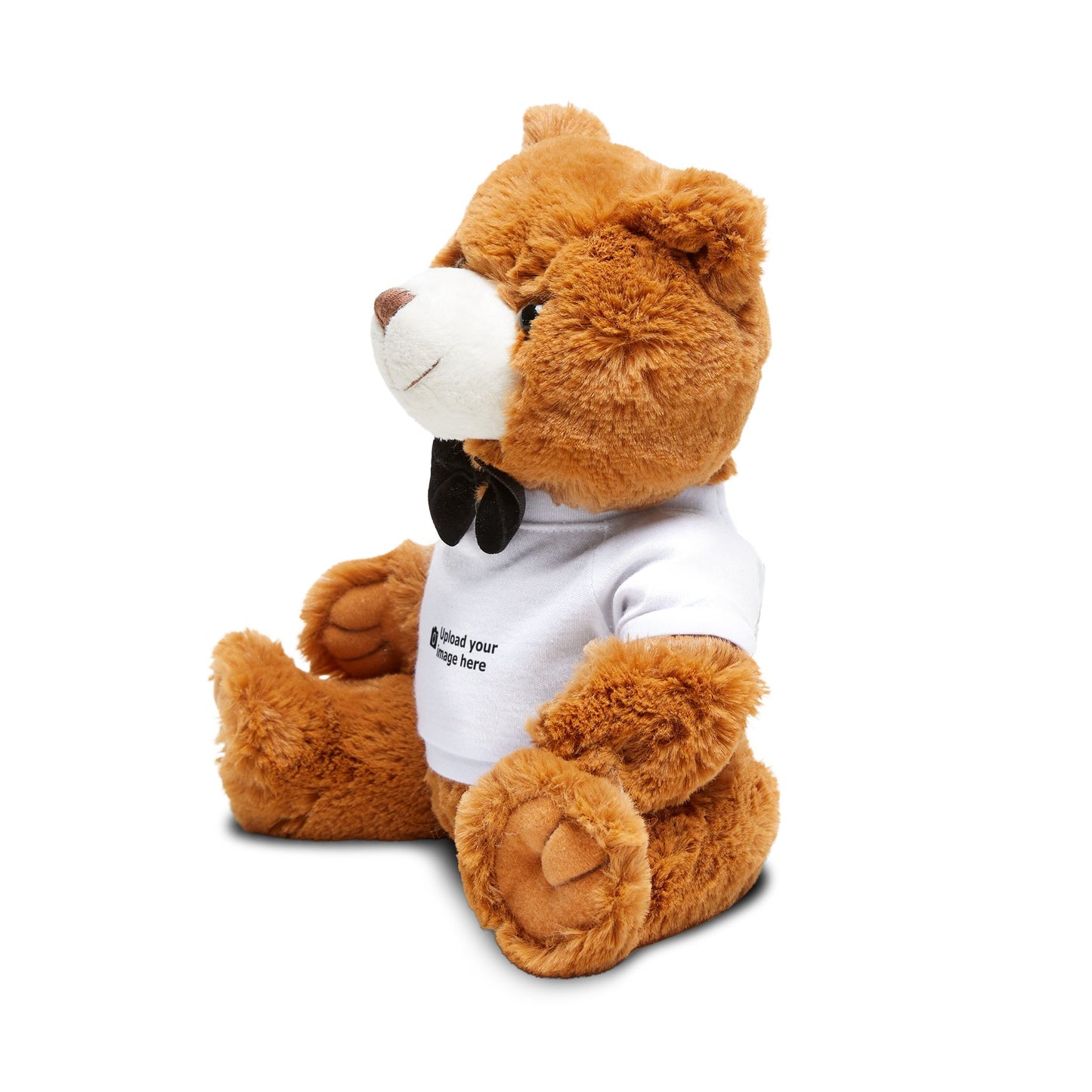 Personalized Teddy Bear with Custom T-Shirt — Plush Gift for Kids, Valentines & Anniversaries