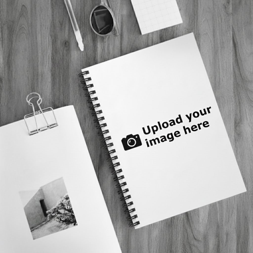 Personalised Spiral Notebook for School & Memories